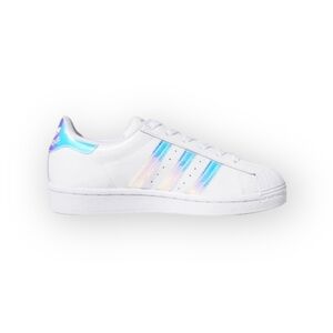 adidas x stan smith ★ Superstar J VS Superstan Sneakers ★ White Iridescent ★ 4.5